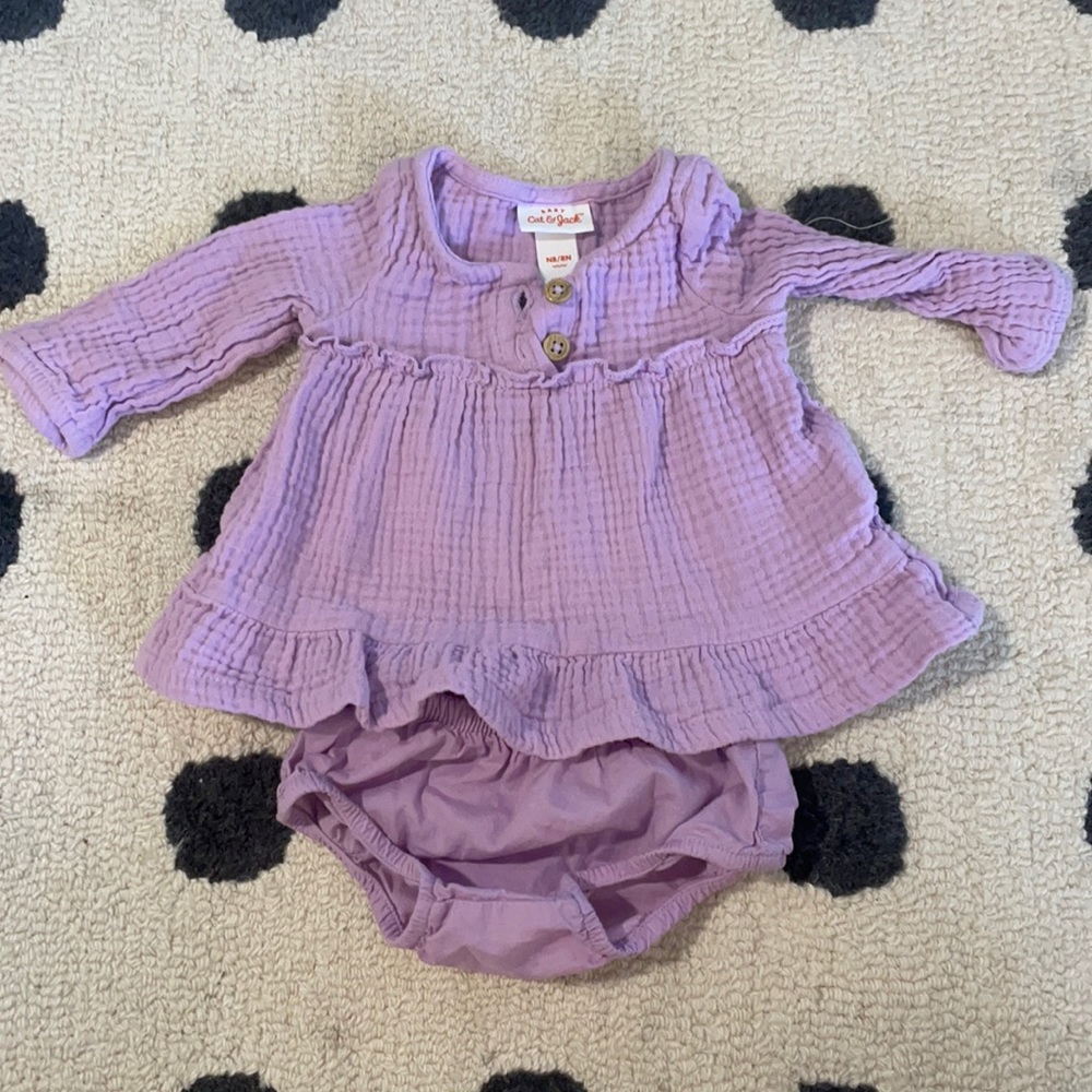 Cat & Jack dress and bloomer set
